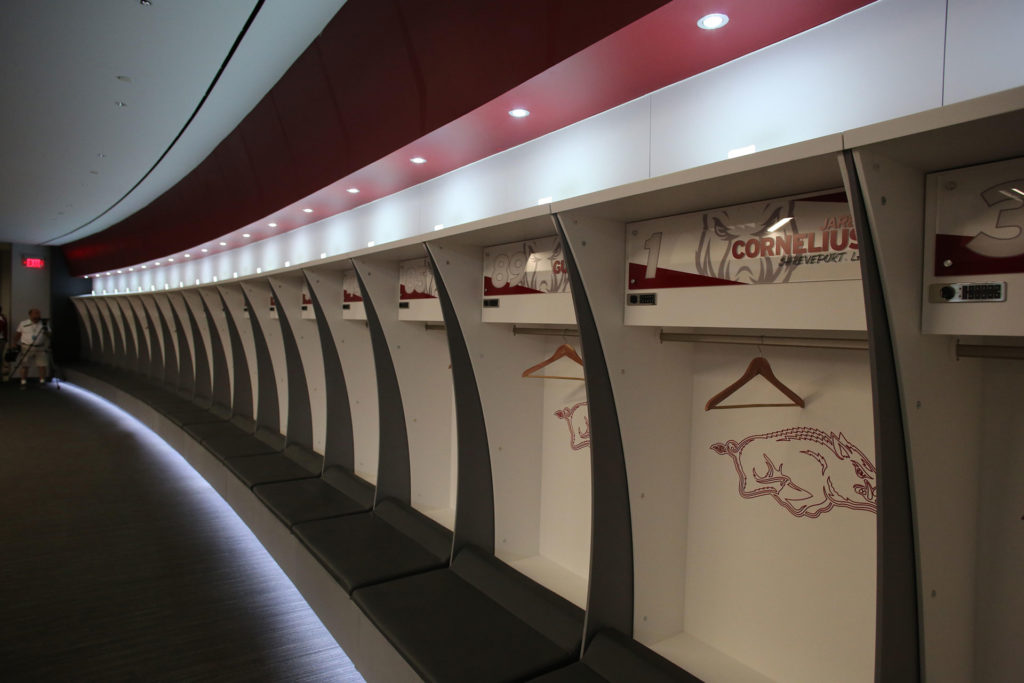 Arkansas lockers by Shield